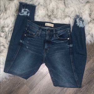 Gap mid rise jeans